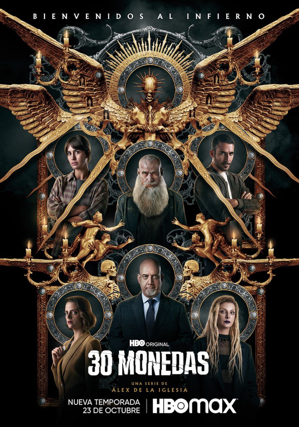 HBO MAX PRESENTÓ SEGUNDA TEMPORADA DE «30 MONEDAS», SERIE DE ÁLEX DE LA IGLESIA.